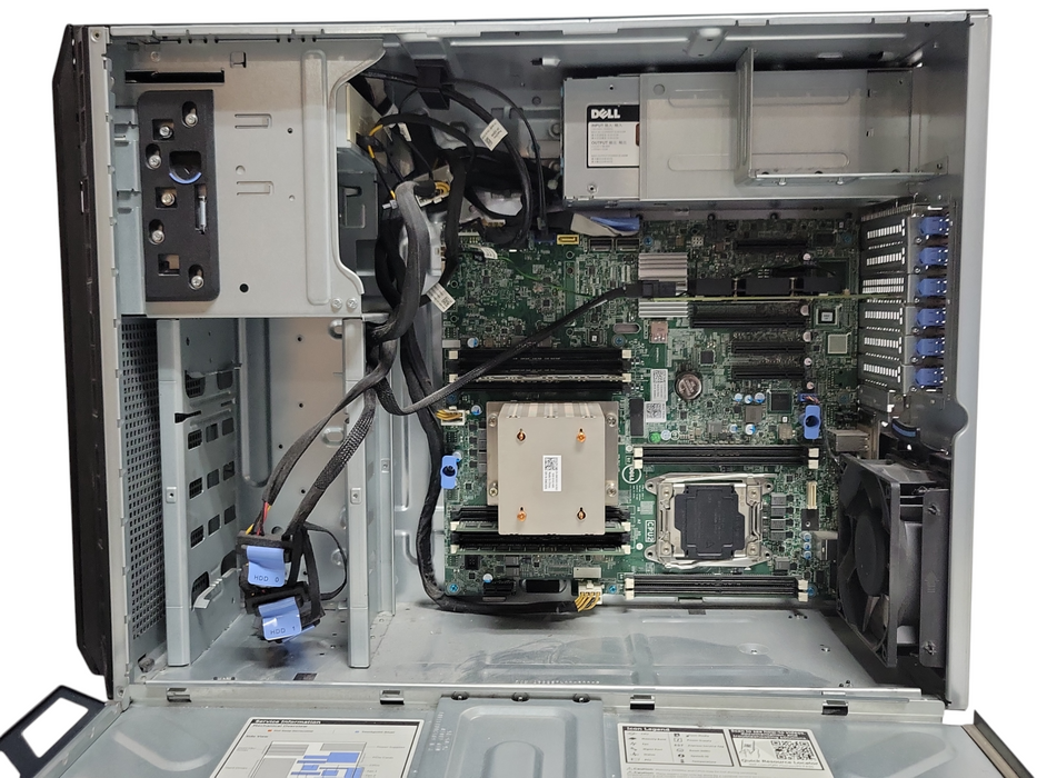 Dell PE T430, 1x Xeon E5-2623v3 3.00GHz, 32GB DDR4, H330, No HDD,