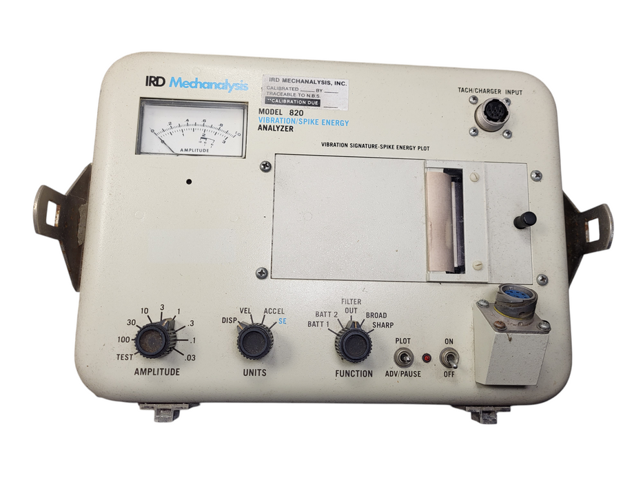 IRD Mechanalysis Model 820 Vibration Spike Energy Analyzer READ