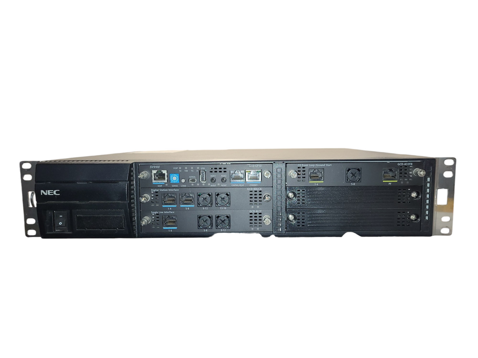 NEC Univerge SV9100/SV9300 CHS2UG-US Chassis /w CP10, 8DLCA, 4LCF, 4COTB
