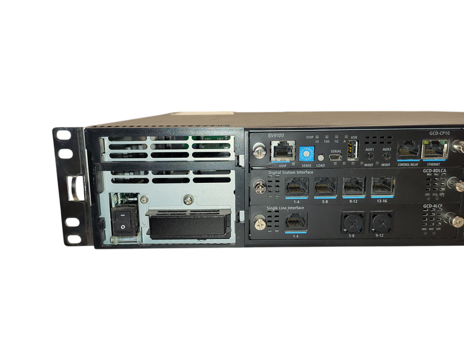 NEC Univerge SV9100/SV9300 CHS2UG-US Chassis /w CP10, 8DLCA, 4LCF, 4COTB READ