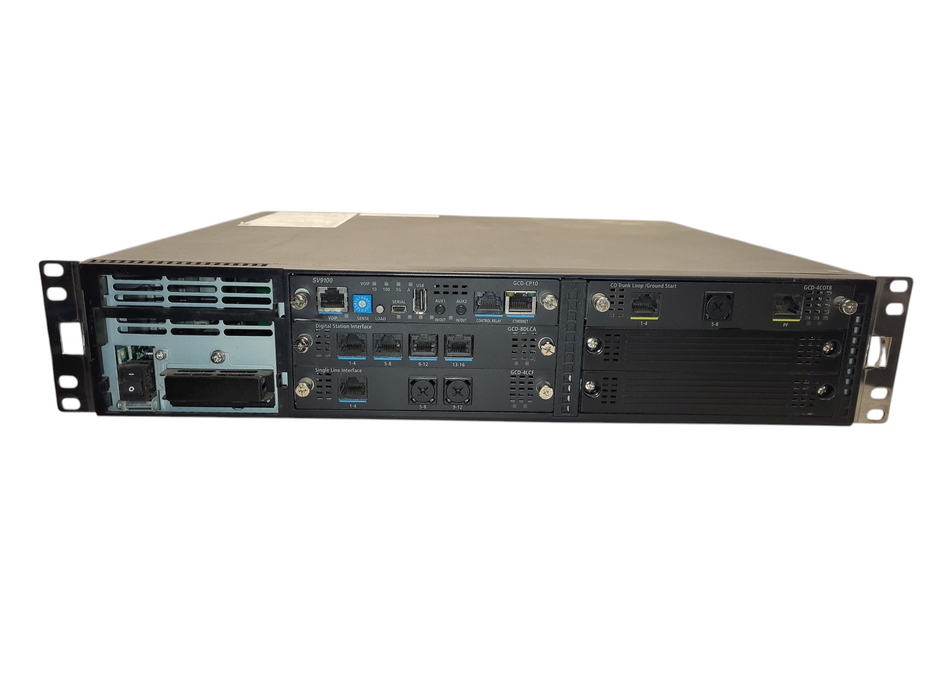 NEC Univerge SV9100/SV9300 CHS2UG-US Chassis /w CP10, 8DLCA, 4LCF, 4COTB READ