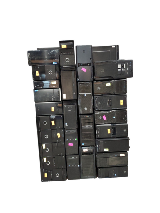 Lot 63x Generic Tower 2nd - 8th Gen Intel Core iSeries (Generic-34) - AS IS