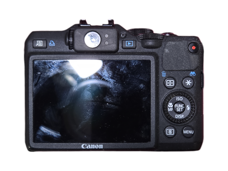 CANON PowerShot G15 12.1MP Compact Digital Camera w/ Battery & 64GB SD Card