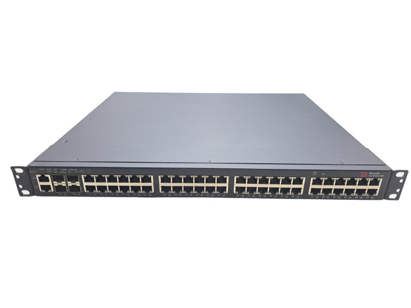 Brocade ICX 6430-48P | 48-Port Gigabit PoE+ Ethernet Switch | 4x SFP