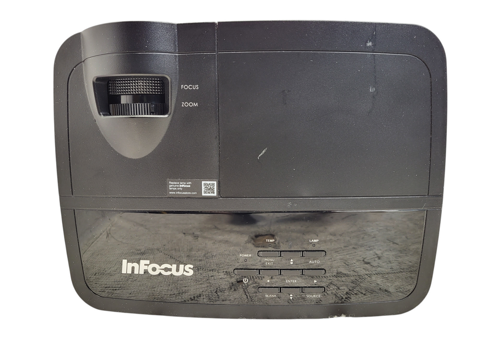 InFocus IN114x 3,200-lumen XGA DLP Projector 9 lamp hour No remote
