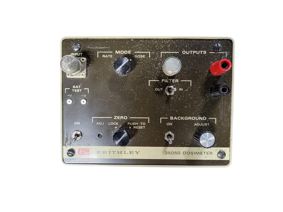 KEITHLEY 35050 DOSIMETER READ