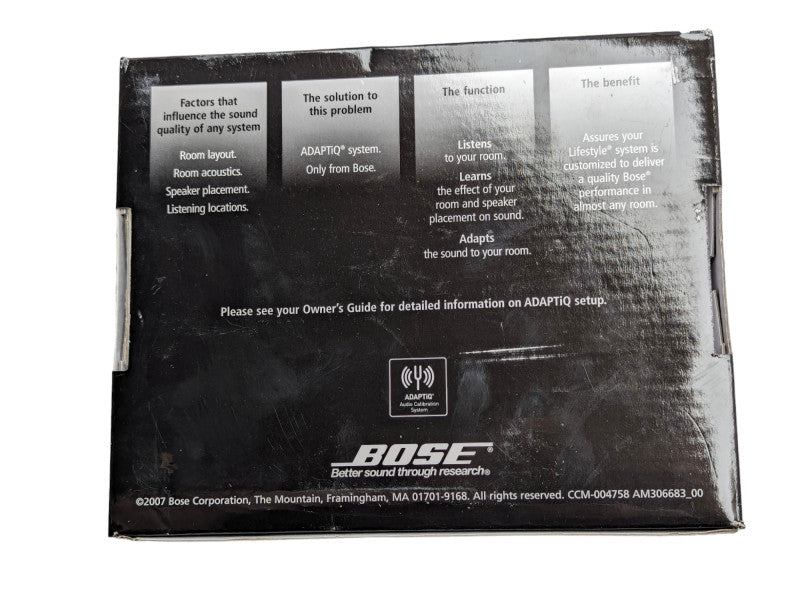 BOSE ADAPTiQ Audio Calibration System  -