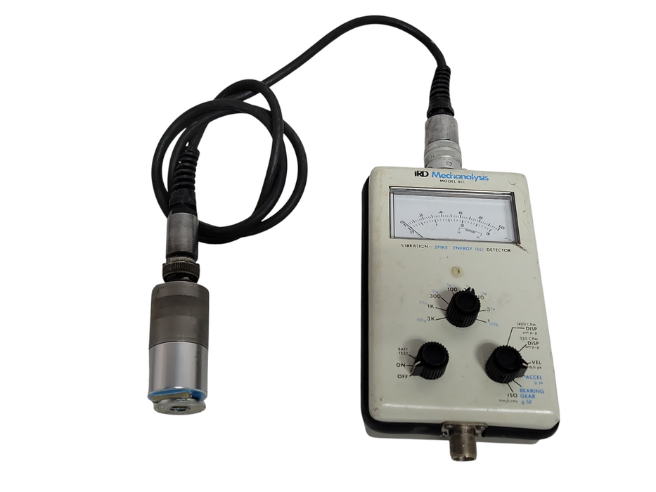 IRD Mechanalysis IRD 811 Vibration-Spike Energy Detector, Read