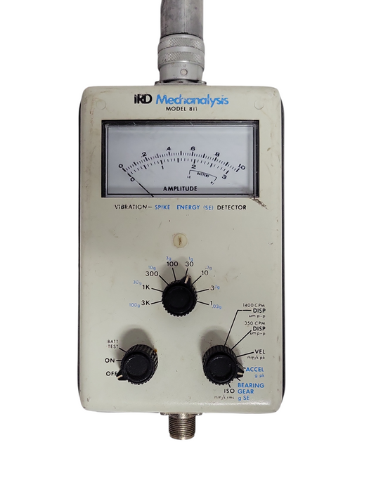 IRD Mechanalysis IRD 811 Vibration-Spike Energy Detector, Read