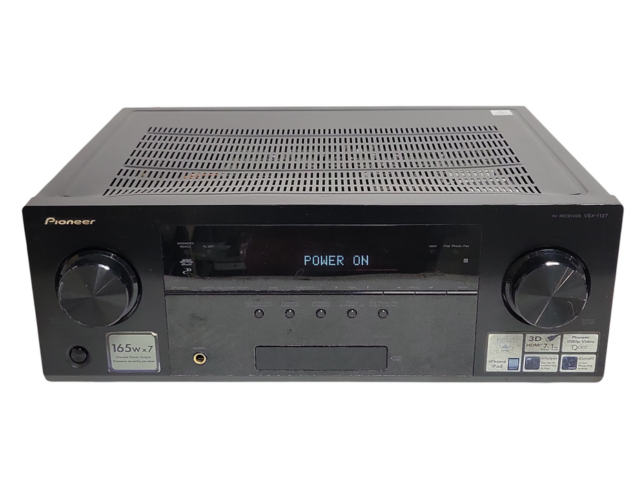 Pioneer Av Receiver VSX-1127-K, No Remote control. READ