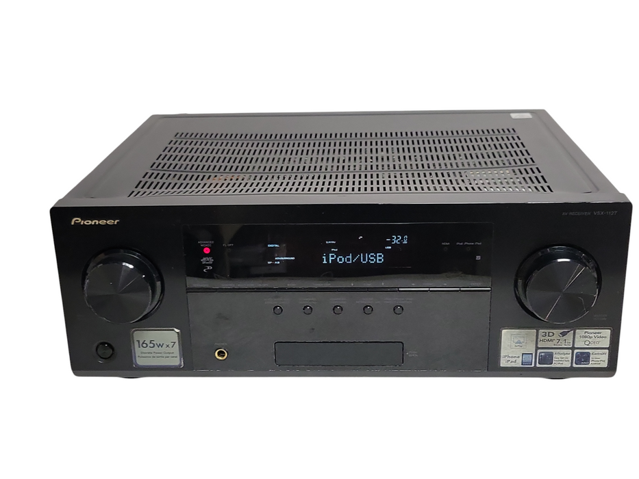 Pioneer Av Receiver VSX-1127-K, No Remote control. READ