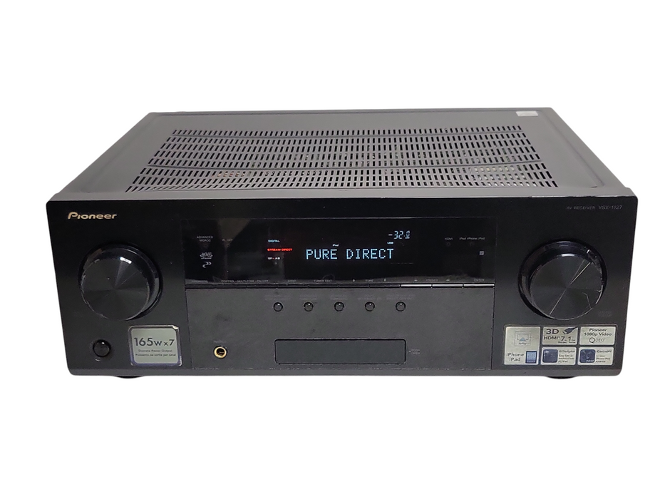 Pioneer Av Receiver VSX-1127-K, No Remote control. READ