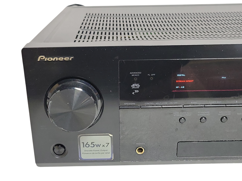 Pioneer Av Receiver VSX-1127-K, No Remote control. READ
