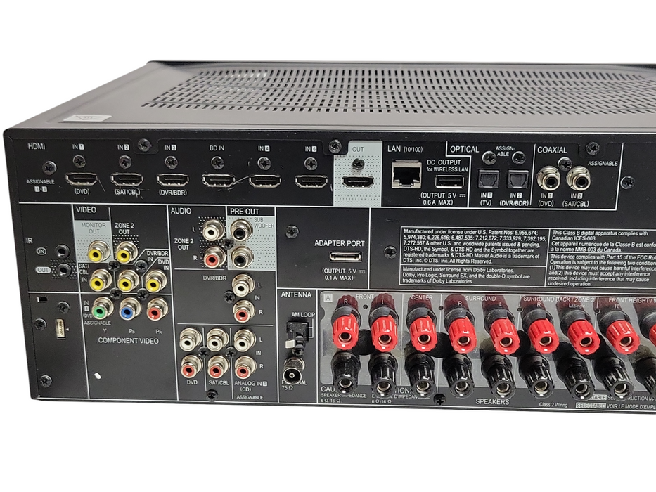 Pioneer Av Receiver VSX-1127-K, No Remote control. READ