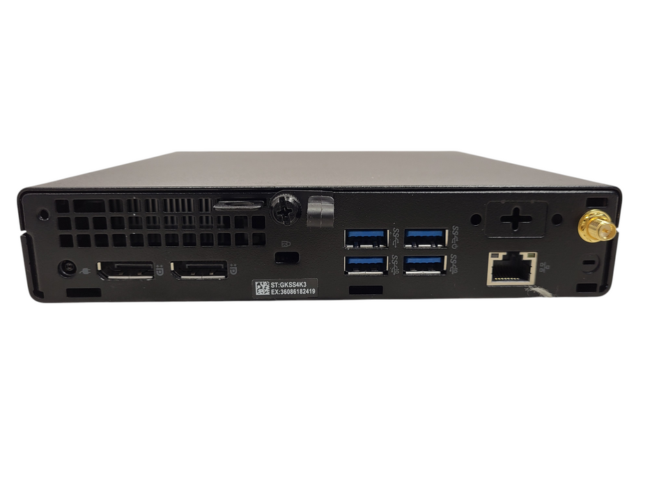 Dell OptiPlex 3090 Micro Core i5-10500T @2.3GHz 16GB DDR4 256GB NVMe w/ AC