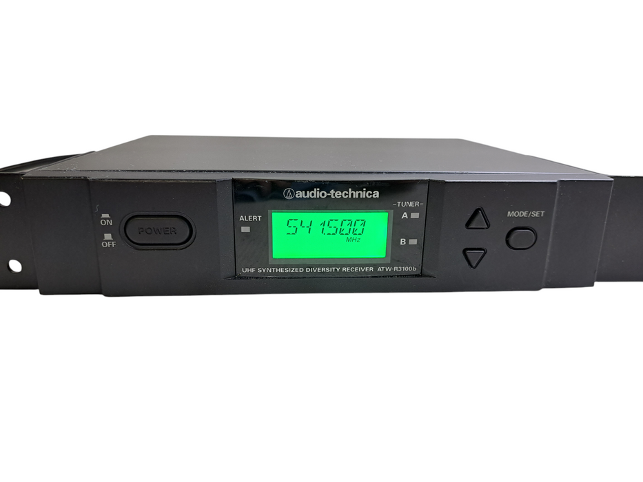 Audio Technica ATW-R3100bC | 541-566 MHZ UHF Synthesized Receiver No AC