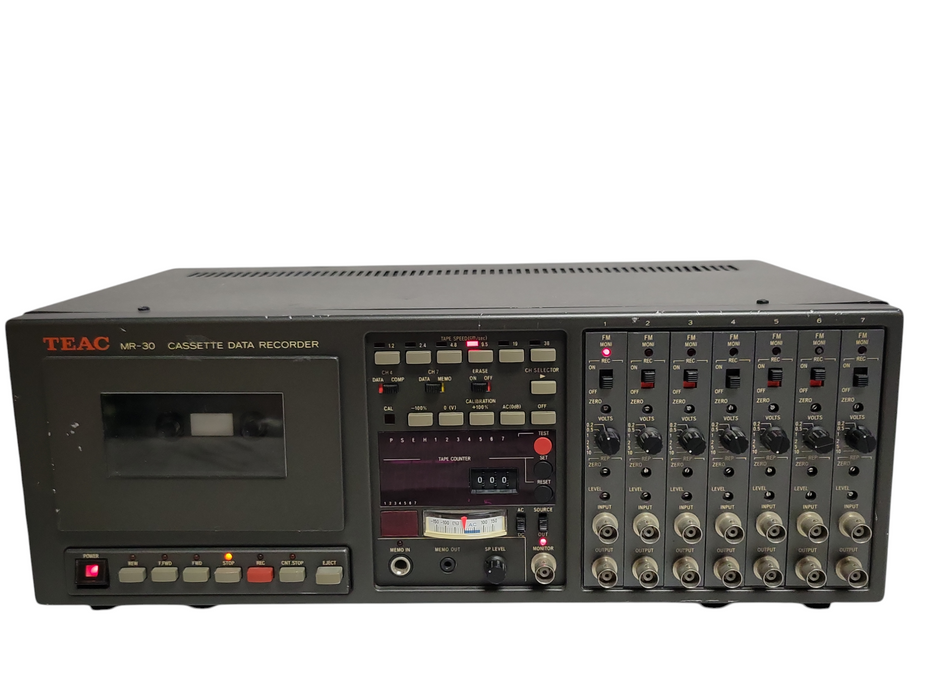 TEAC MR-30 Cassette Data Recorder, No Remote, READ