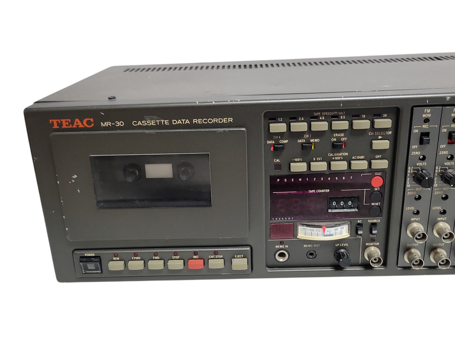TEAC MR-30 Cassette Data Recorder, No Remote, READ