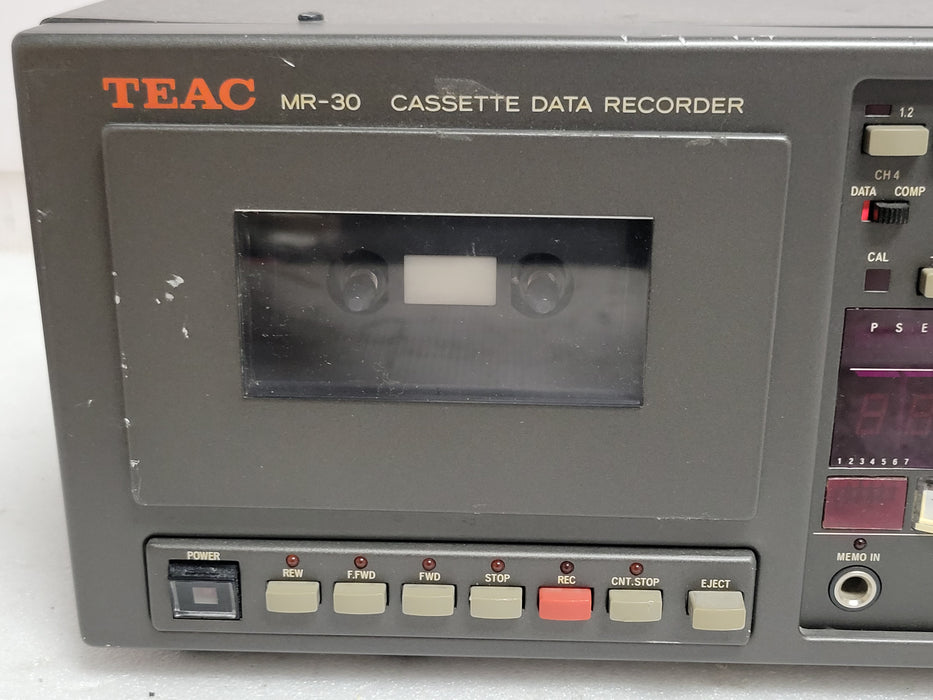 TEAC MR-30 Cassette Data Recorder, No Remote, READ