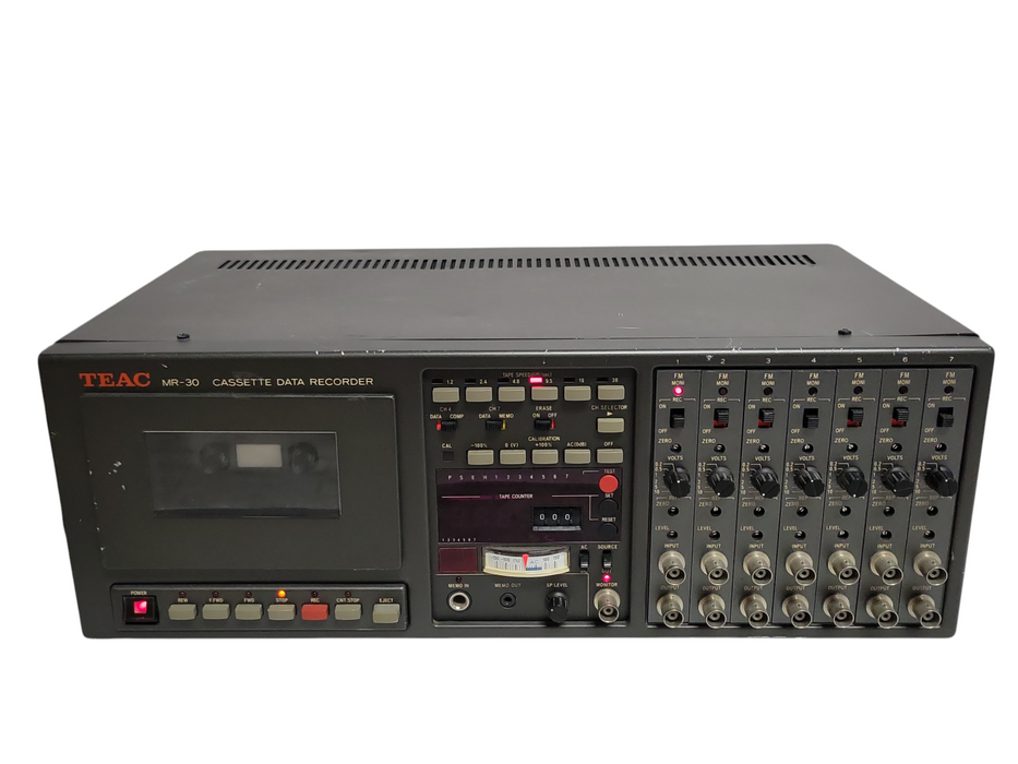 TEAC MR-30 Cassette Data Recorder, No Remote, READ
