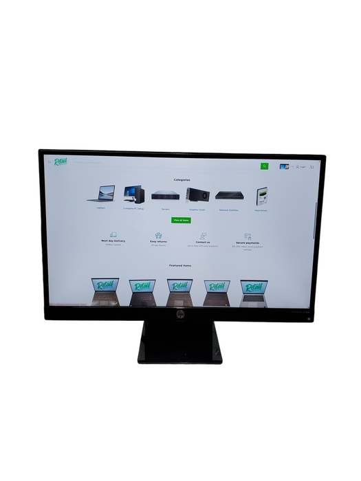 HP Pavilion 27bw 27" IPS LED Backlit Full HD Monitor HDMI DVI VGA