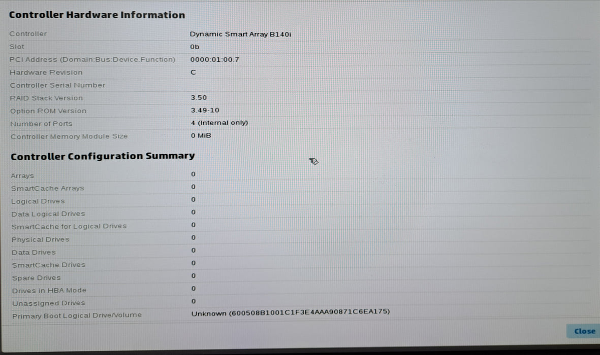 HP ProLiant ML110 Gen9 4x 3.5" | Xeon E5-2620 v3 @2.40GHz, 32GB DDR4, B140i RAID