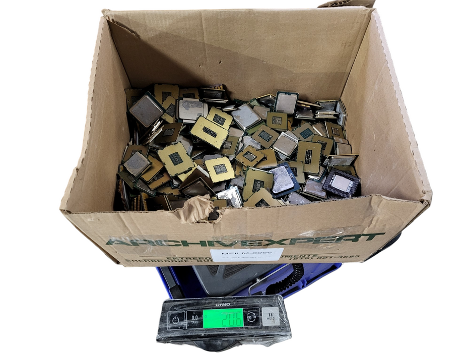As-is Mixed Assorted CPUs 45.5lbs(20.6Kg) READ
