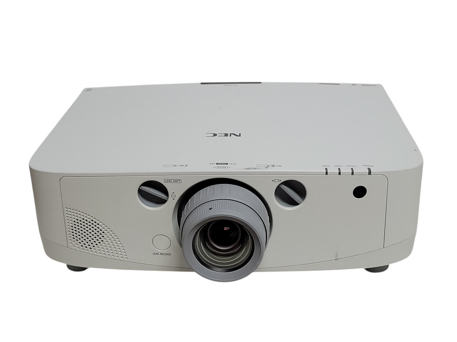 NEC NP-PA550W Large Venue Projector 5500 Lumens, Lamp Hrs 1133 Hours, no remote