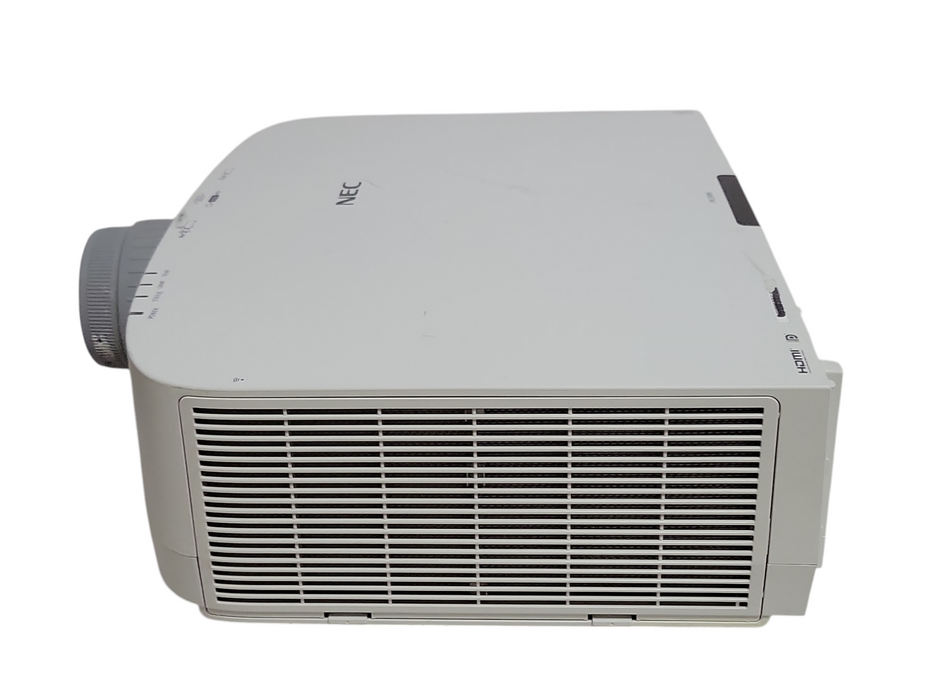 NEC NP-PA550W Large Venue Projector 5500 Lumens, Lamp Hrs 1133 Hours, no remote