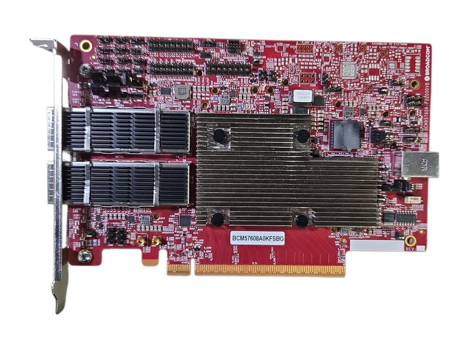 Broadcom BCM957608-P2200DVB 200GbE Dual-Port QSFP112 PCIe 5.0 x16 NIC