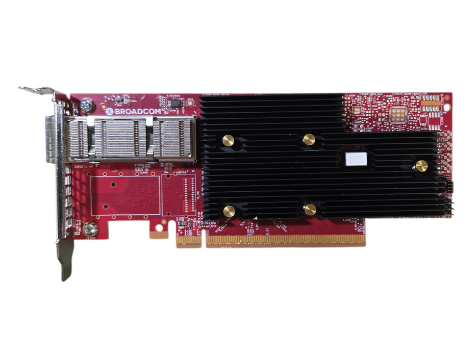 Broadcom BCM957608-P1400GDF00 Ethernet Network Interface Card, 400G Single-Port