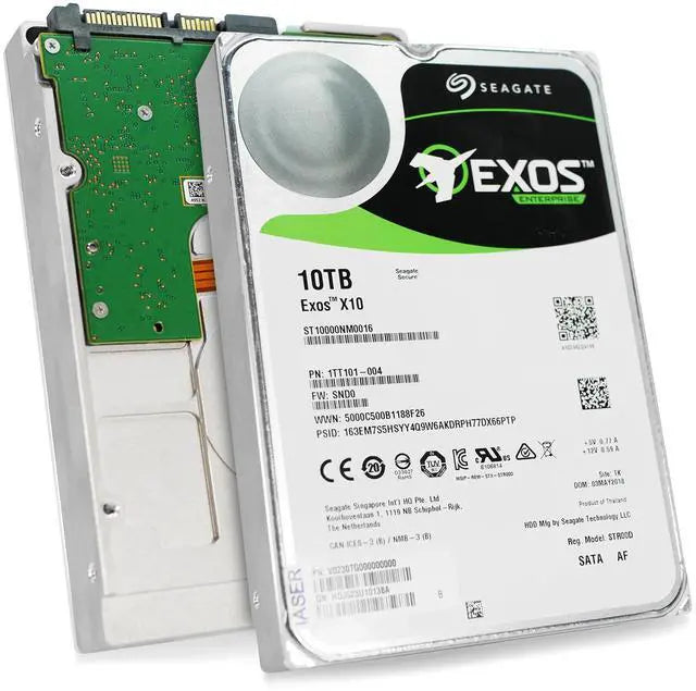 Seagate Exos X10 10TB SAS 6.0Gb/s 3.5" Internal HDD ST10000NM0206