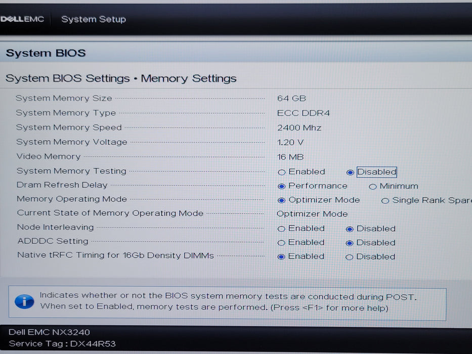 Dell EMC NX3240 2U, 2x Xeon Silver 4214 2.20GHz 12Core, 64GB, H730p Mini, 2x PSU