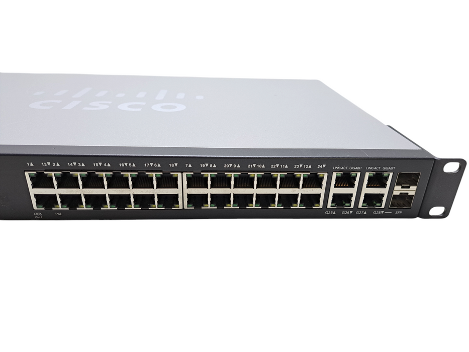 Cisco SG300-28PP 28-Port Gigabit PoE+ Managed Switch
