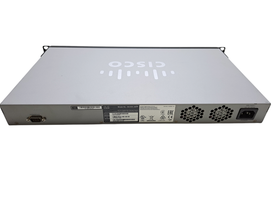Cisco SG300-28PP 28-Port Gigabit PoE+ Managed Switch