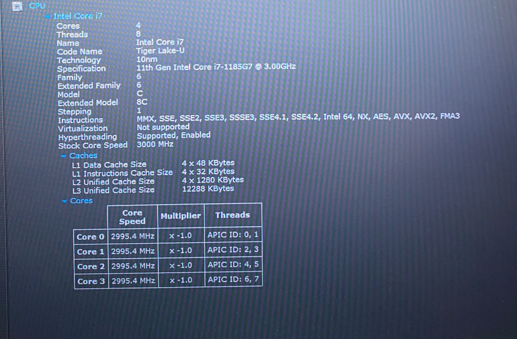HP EliteBook 840 G8 Intel Core i7-1185G7 3.00GHz 16GB RAM 256GB SSD