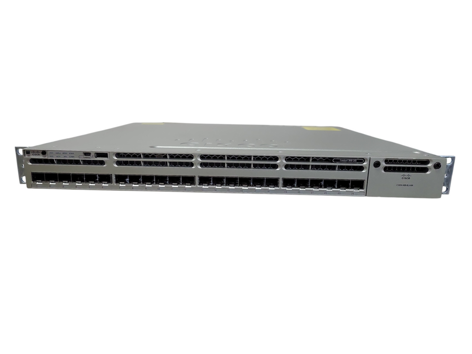 Cisco WS-C3850-24S-S 24 Port GE SFP Switch IP Base 1x PSU