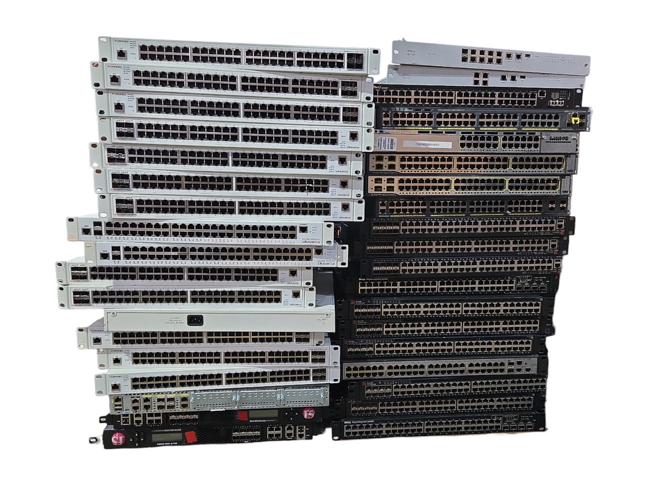 Lot of 86x Assorted Switches/Routers/Firewalls (READ)
