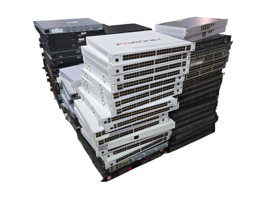 Lot of 86x Assorted Switches/Routers/Firewalls (READ)