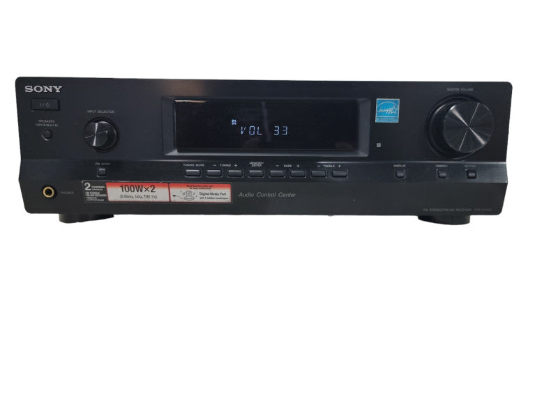 Sony STR-DH100 FM/AM DMPORT 200W Stereo Receiver