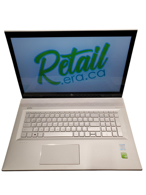 HP ENVY 17-bw008ca TOUCH i7-8550U CPU 16GB RAM 256GB SSD NVIDIA
