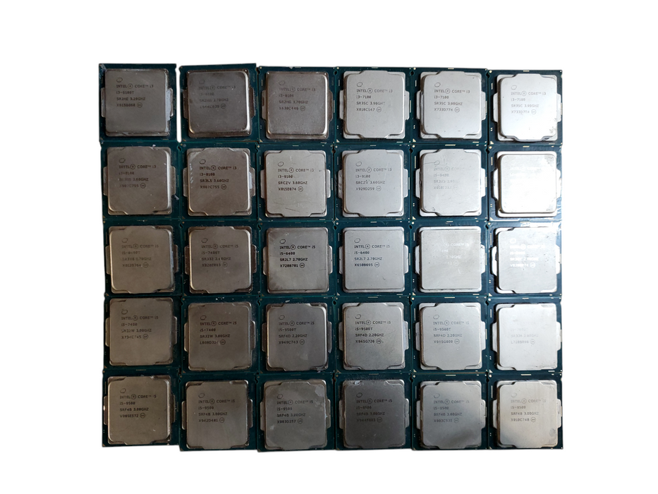 Lot of 114x, 6th to 9th Gen i-series Desktop CPUs (CPU69-P5)
