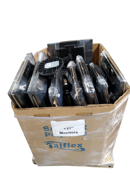 Lot of 45x 27-30" Assorted Brand/Model Monitors (MS27-04)