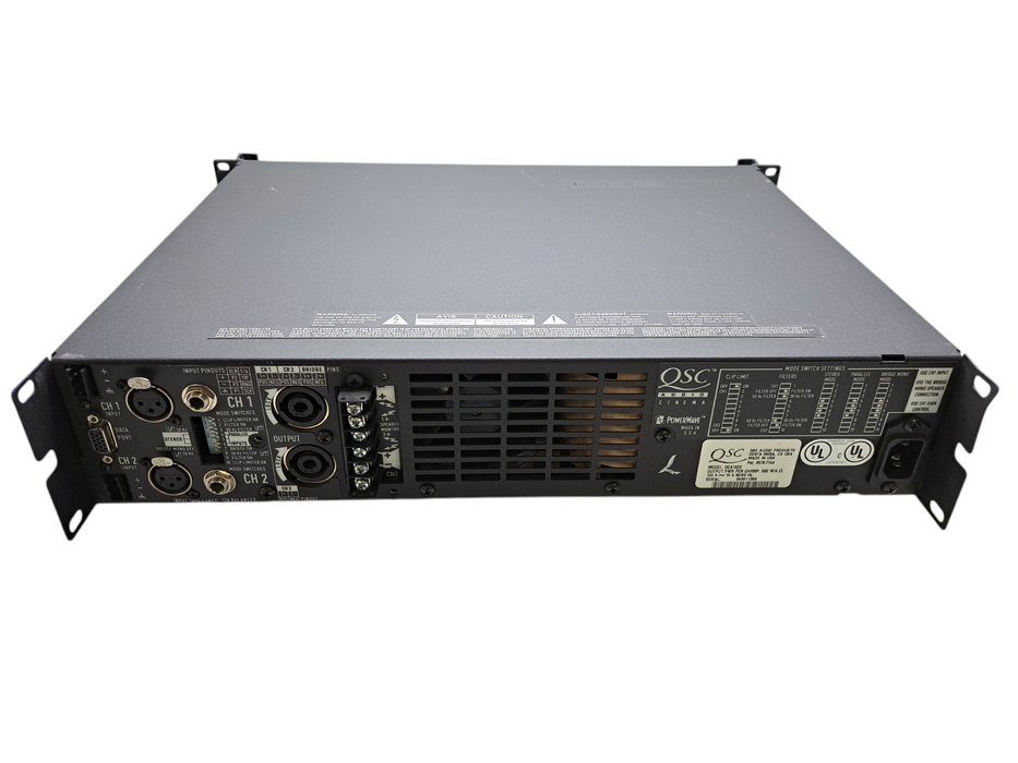 QSC DCA1622 Dual Channel Power Theatre Amplifier *READ*