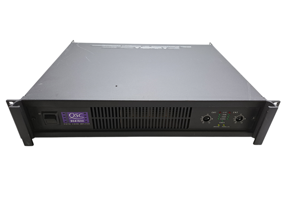 QSC DCA1622 Dual Channel Power Theatre Amplifier *NO PWR PARTS*