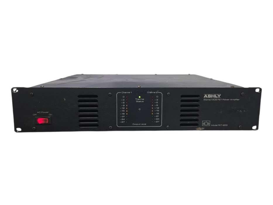 Ashly FET-200 Stereo MOSFET Power Amplifier