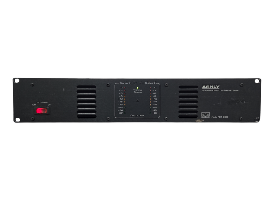Ashly FET-200 Stereo MOSFET Power Amplifier