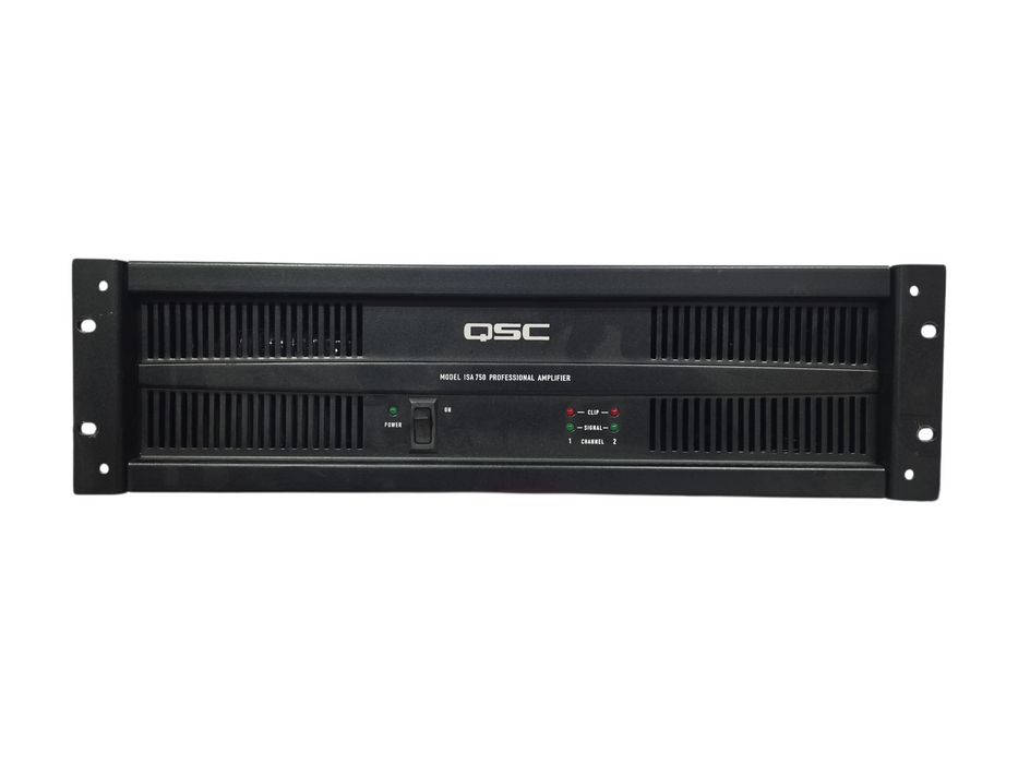 QSC ISA 750 2-Channel 750W Professional Power Amplifier