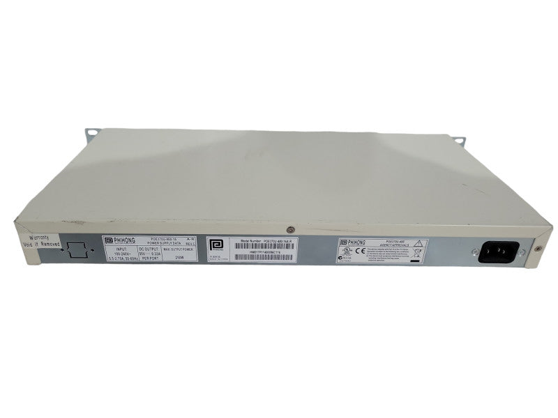 Axis Communications PoE Midspan 16-Port POE370U-480-16A-R !