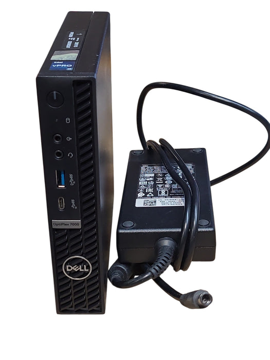 Dell OptiPlex 7000 Micro 12th Gen Core i7-12700 CPU 16GB DDR5 512GB NVMe  W/ AC
